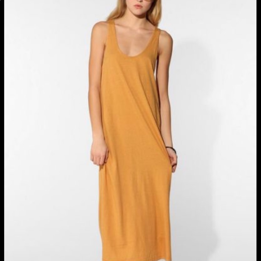 Urban Outfitters Wood Wood Mustard Dress